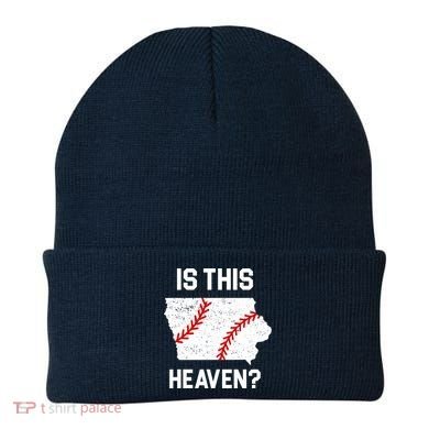 Is This Heaven Iowa Baseball Beanie