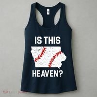 Is This Heaven Iowa Baseball Women's Tank Top thumb 3
