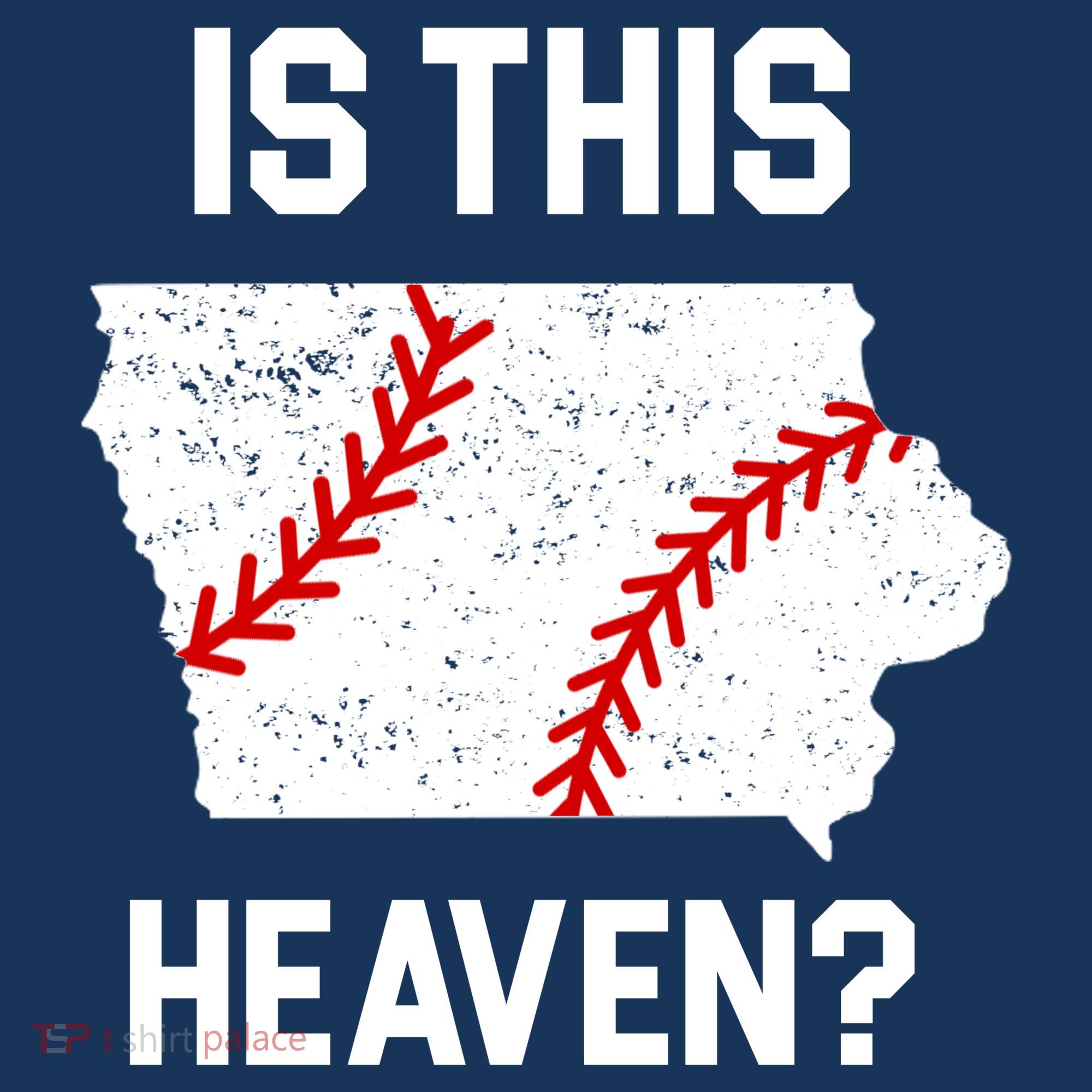 Is This Heaven Iowa Baseball Toddler T-Shirt