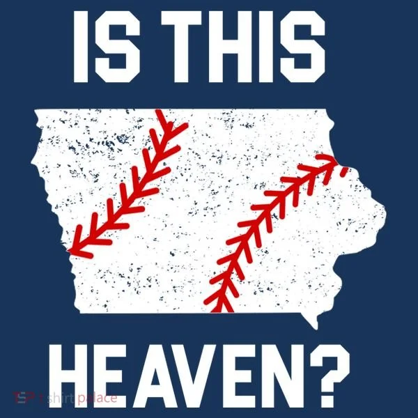 Is This Heaven Iowa Baseball Women's T-Shirt