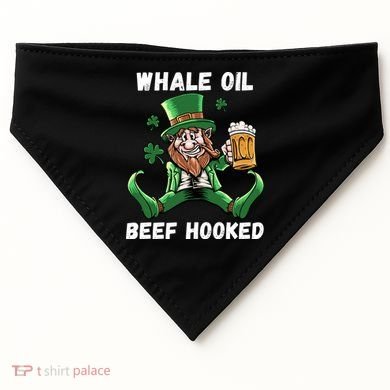 IRISH TODAY HUNGOVER TOMORROW ST PATRICKS DAY USA-Made Doggie Bandana