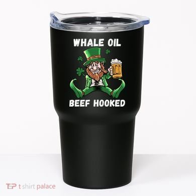 IRISH TODAY HUNGOVER TOMORROW ST PATRICKS DAY Tumbler