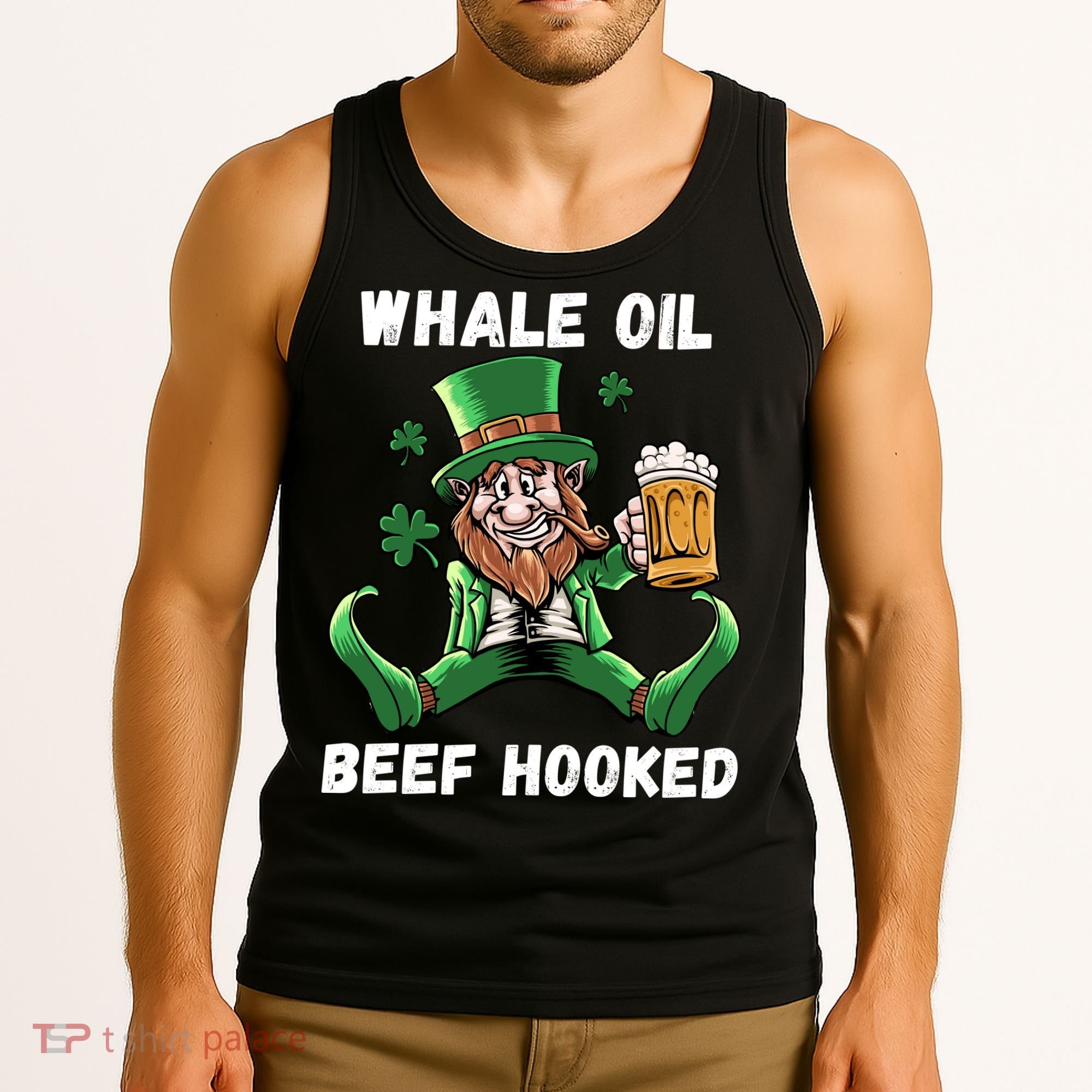 IRISH TODAY HUNGOVER TOMORROW ST PATRICKS DAY Tank Top