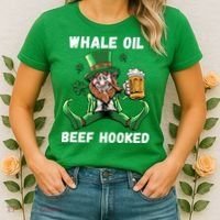 IRISH TODAY HUNGOVER TOMORROW ST PATRICKS DAY Women's T-Shirt thumb 2