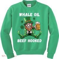 IRISH TODAY HUNGOVER TOMORROW ST PATRICKS DAY Kids Sweatshirt thumb 0