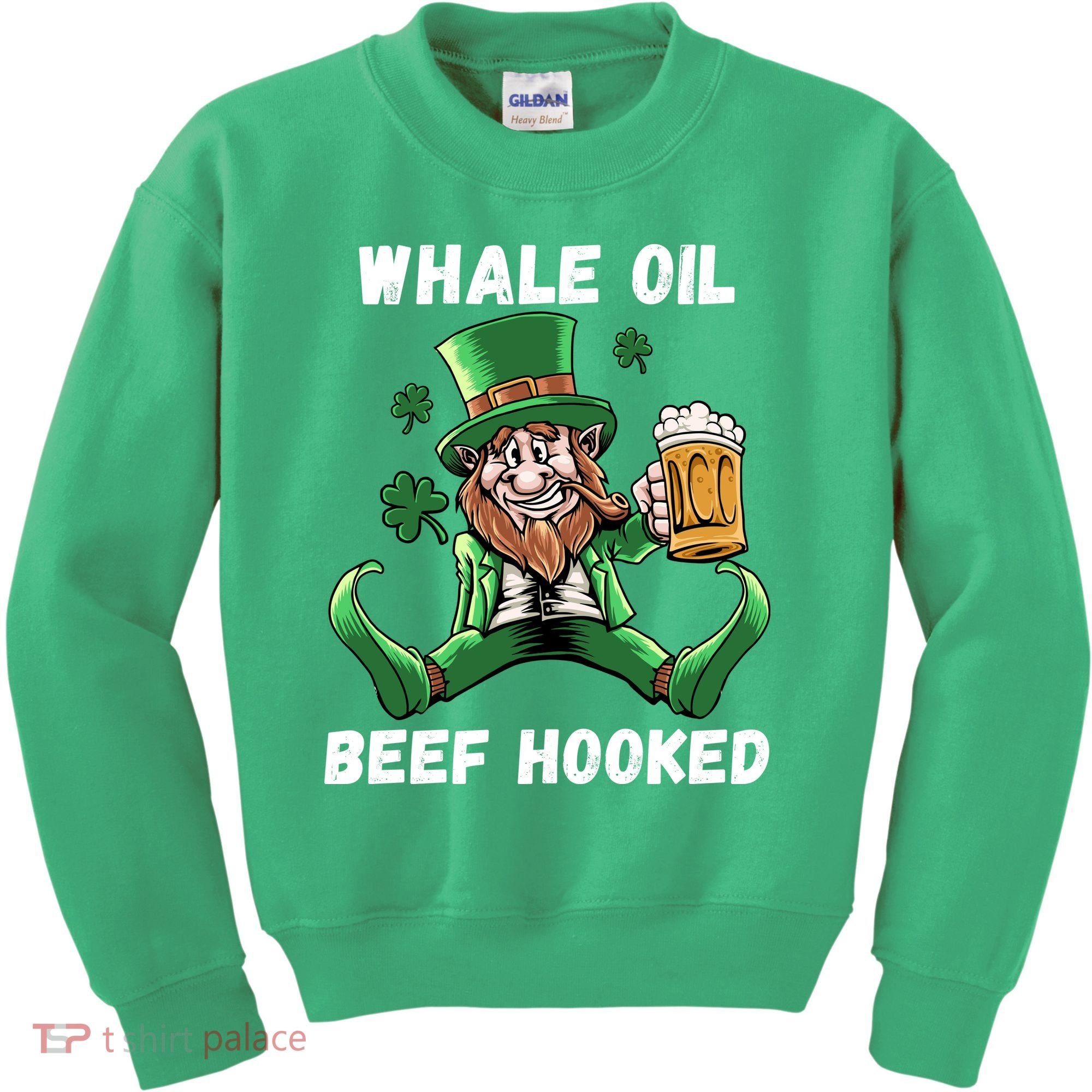 IRISH TODAY HUNGOVER TOMORROW ST PATRICKS DAY Kids Sweatshirt