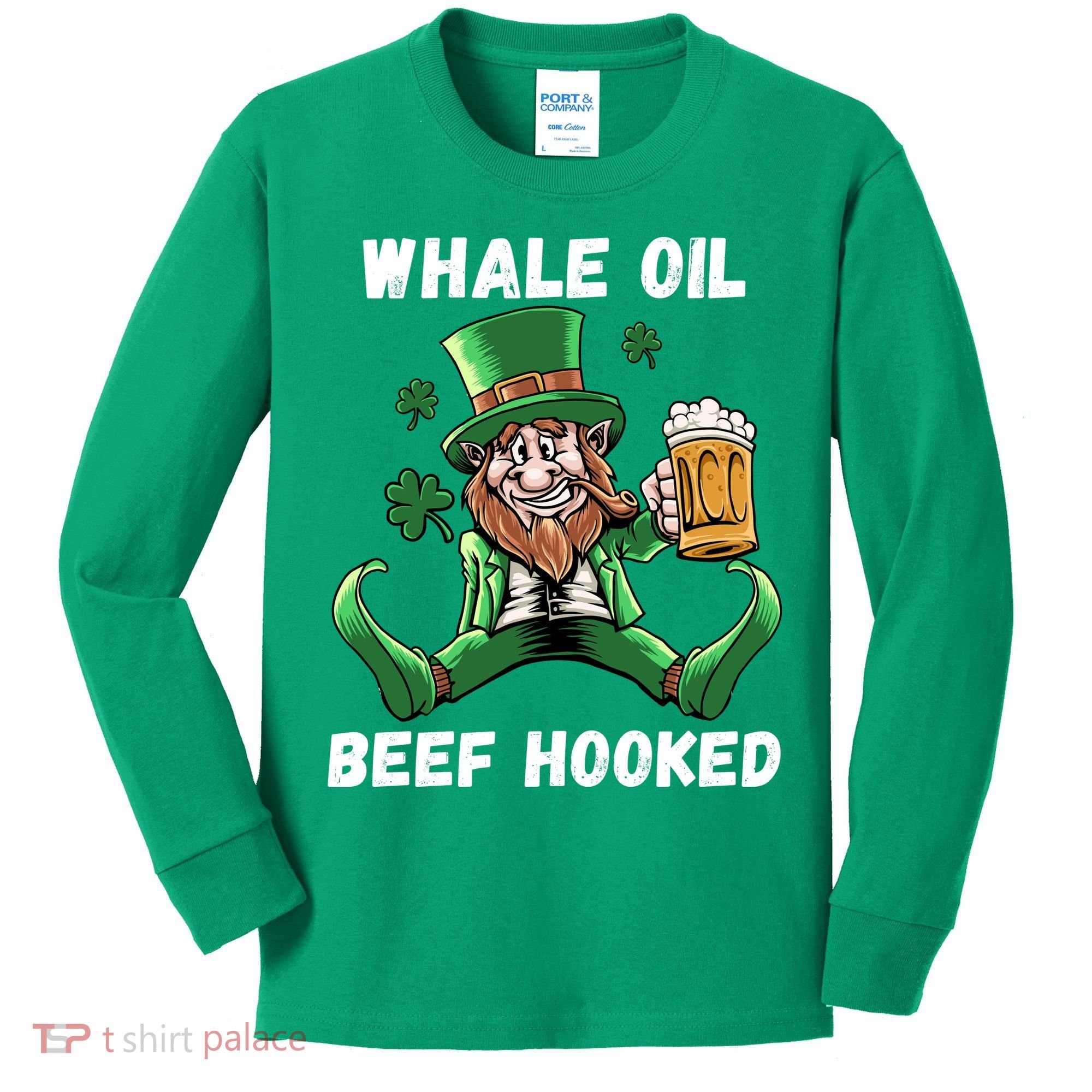 IRISH TODAY HUNGOVER TOMORROW ST PATRICKS DAY Kids Long Sleeve Shirt