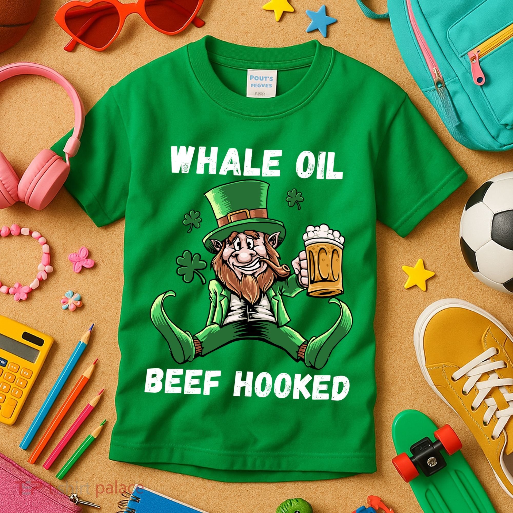 IRISH TODAY HUNGOVER TOMORROW ST PATRICKS DAY Kids T-Shirt