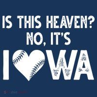 Is This Heaven No It's Iowa Baseball Lover T-Shirt thumb 7