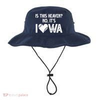 Is This Heaven No It's Iowa Baseball Lover Bucket Hat thumb 0