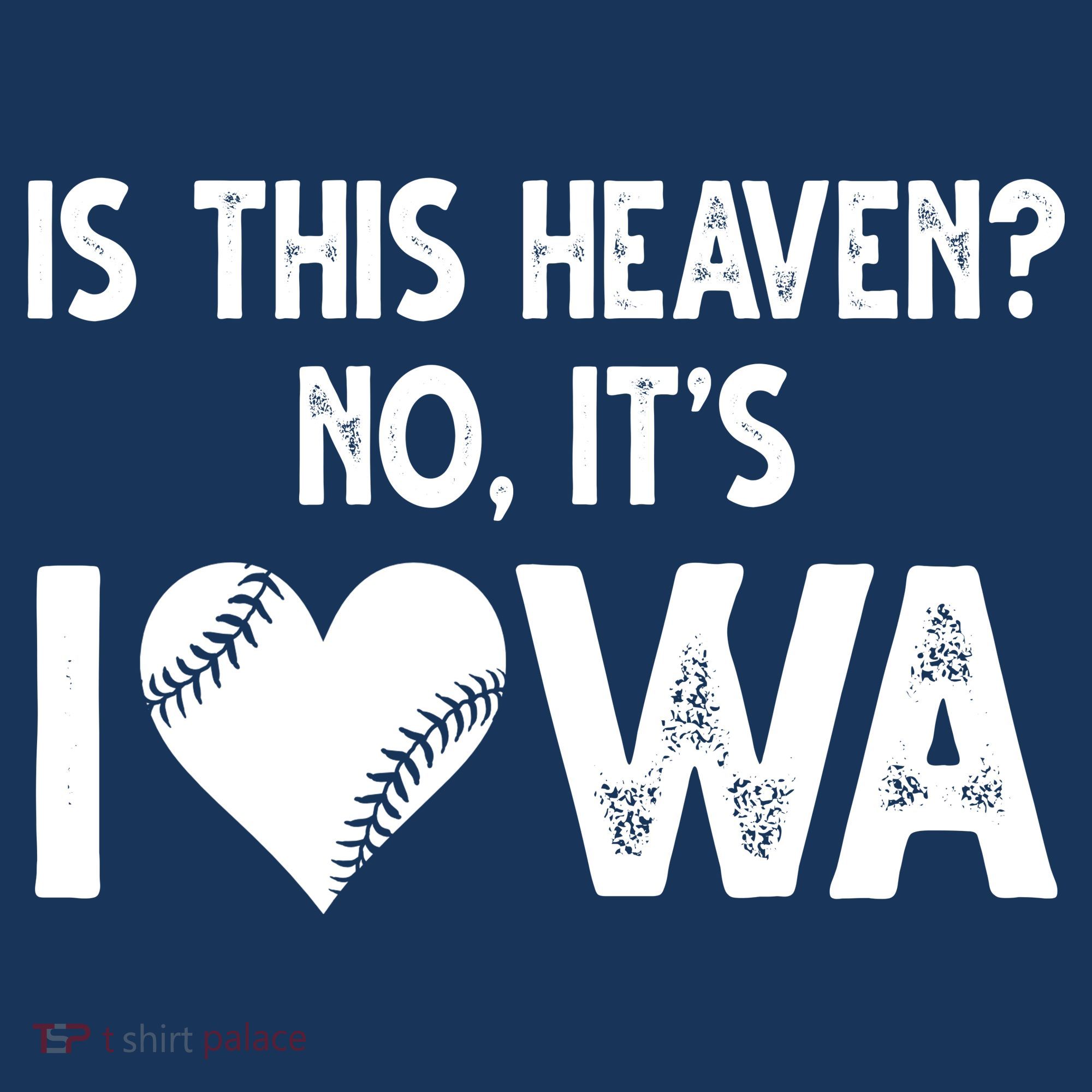 Is This Heaven No It's Iowa Baseball Lover Beanie