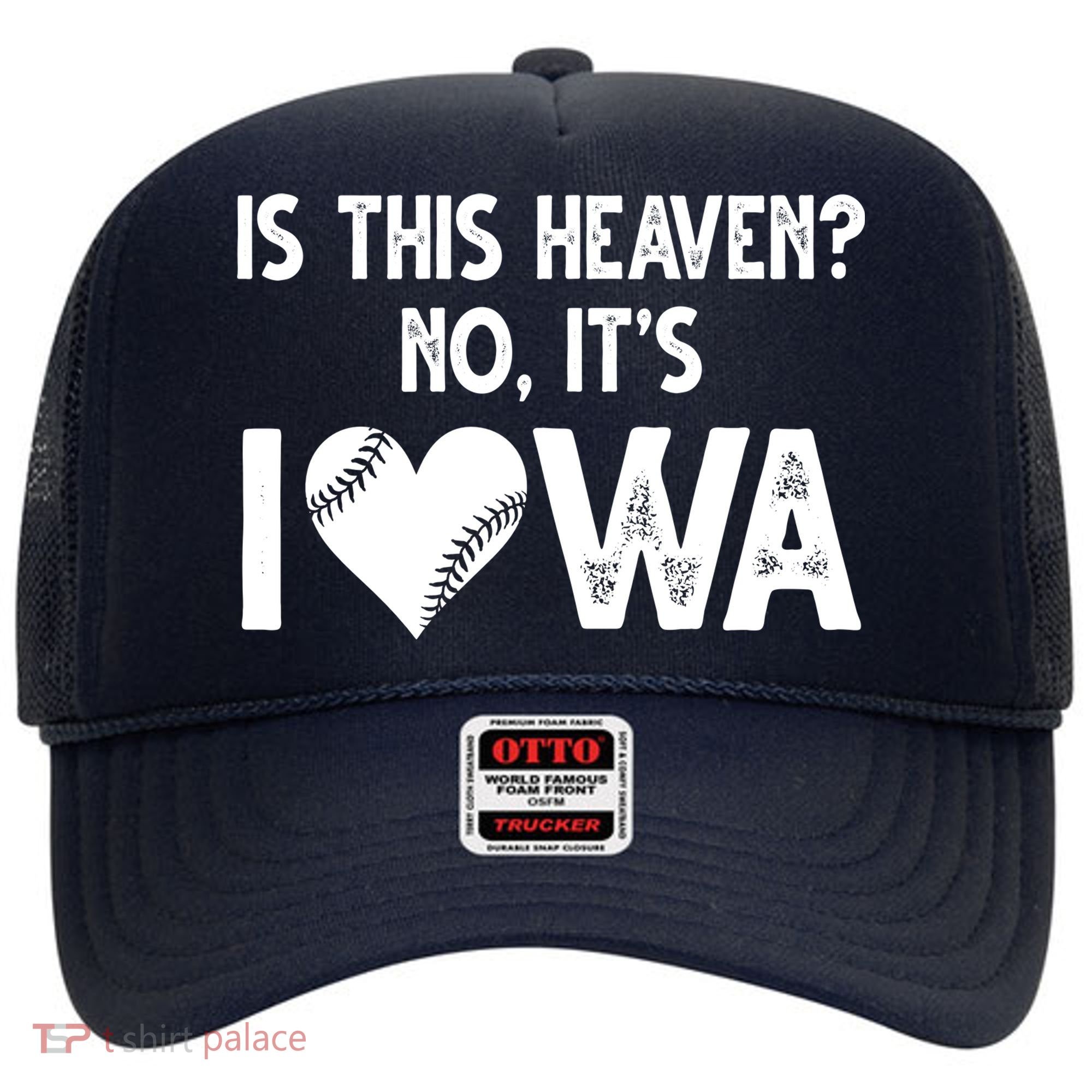 Is This Heaven No It's Iowa Baseball Lover Hat