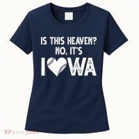 Is This Heaven No It's Iowa Baseball Lover Women's T-Shirt thumb 0
