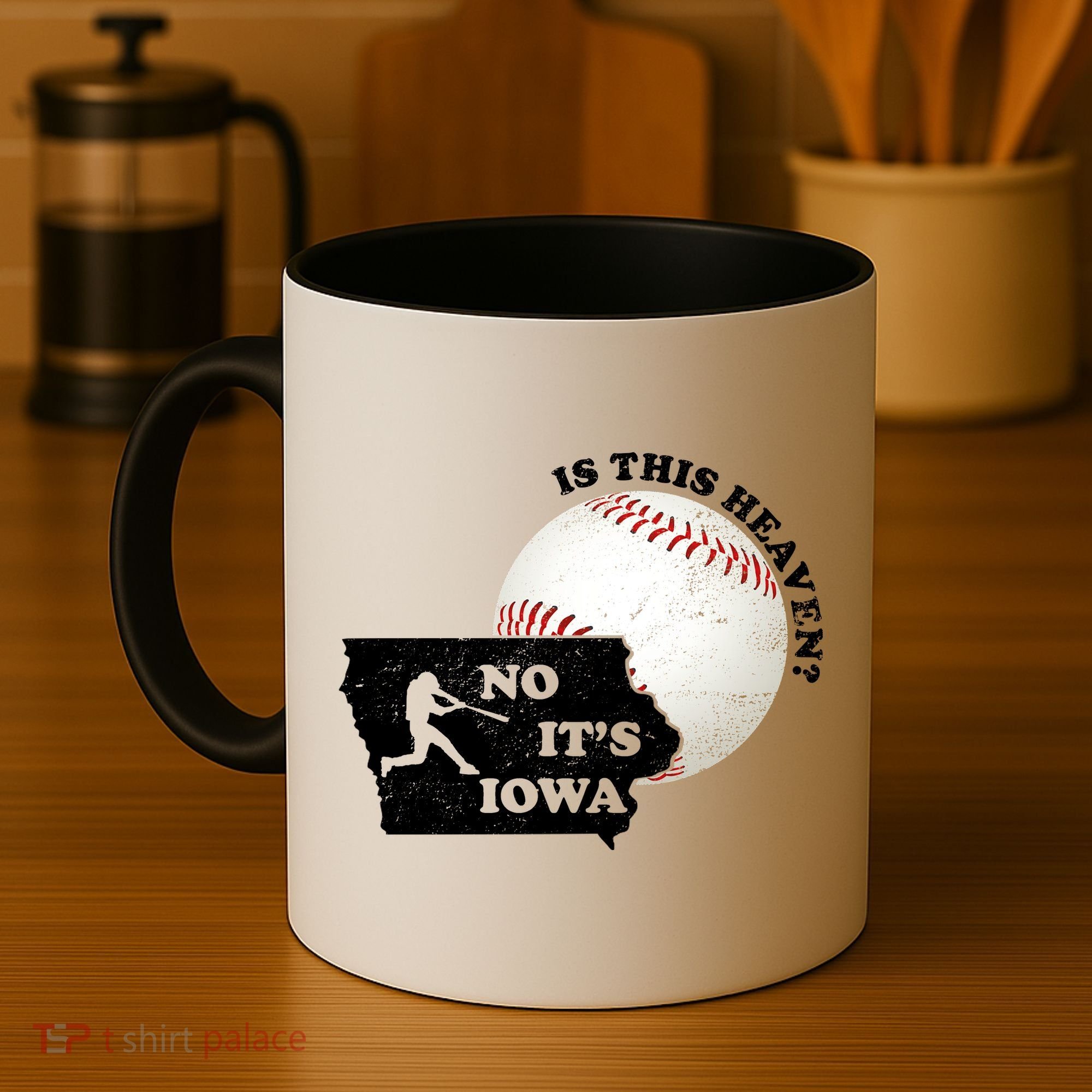 Is This Heaven? No It's Iowa Coffee Mug