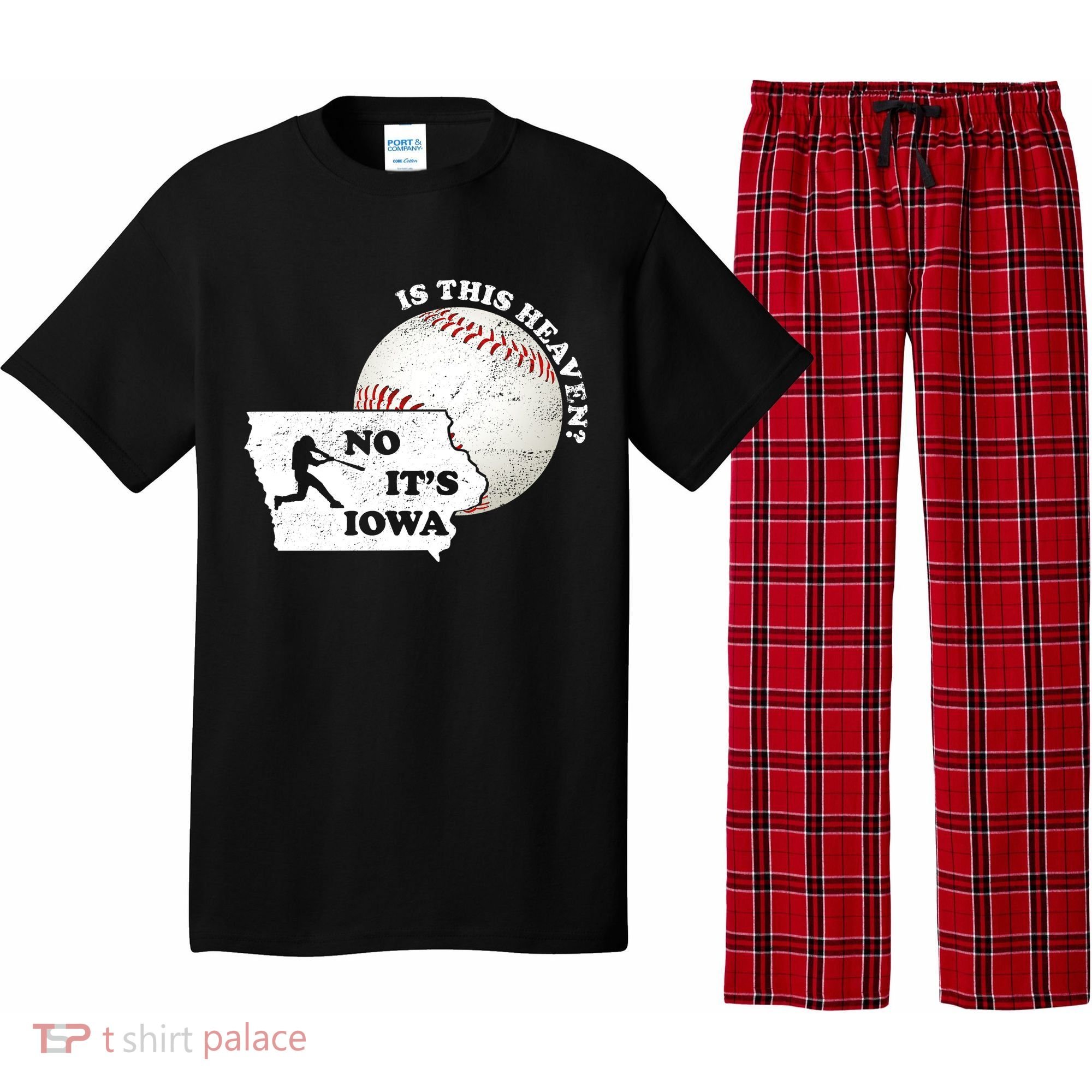 Is This Heaven? No It's Iowa Pajama Set