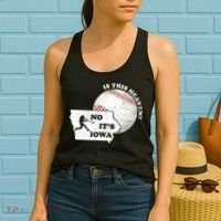 Is This Heaven? No It's Iowa Women's Tank Top thumb 2