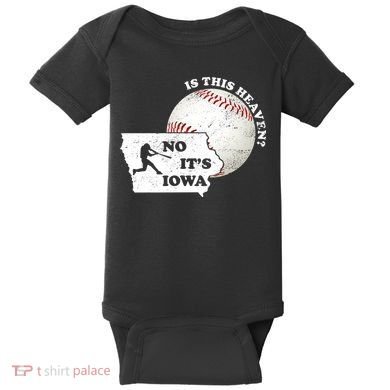 Is This Heaven? No It's Iowa Baby Bodysuit