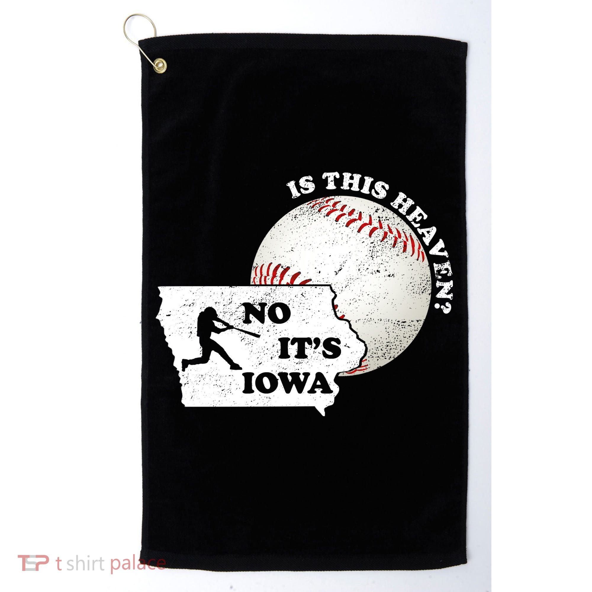 Is This Heaven? No It's Iowa Golf Towel