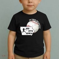 Is This Heaven? No It's Iowa Toddler T-Shirt thumb 2