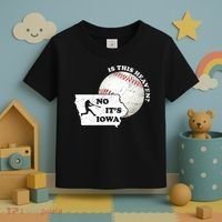 Is This Heaven? No It's Iowa Toddler T-Shirt thumb 3