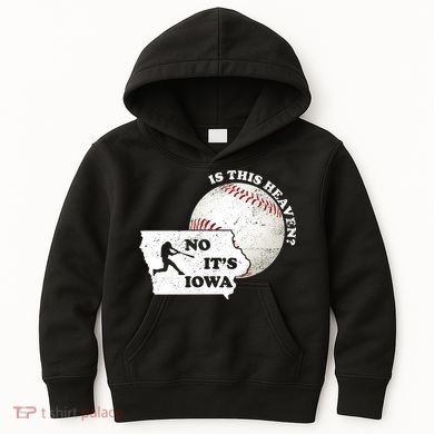 Is This Heaven? No It's Iowa Kids Hoodie
