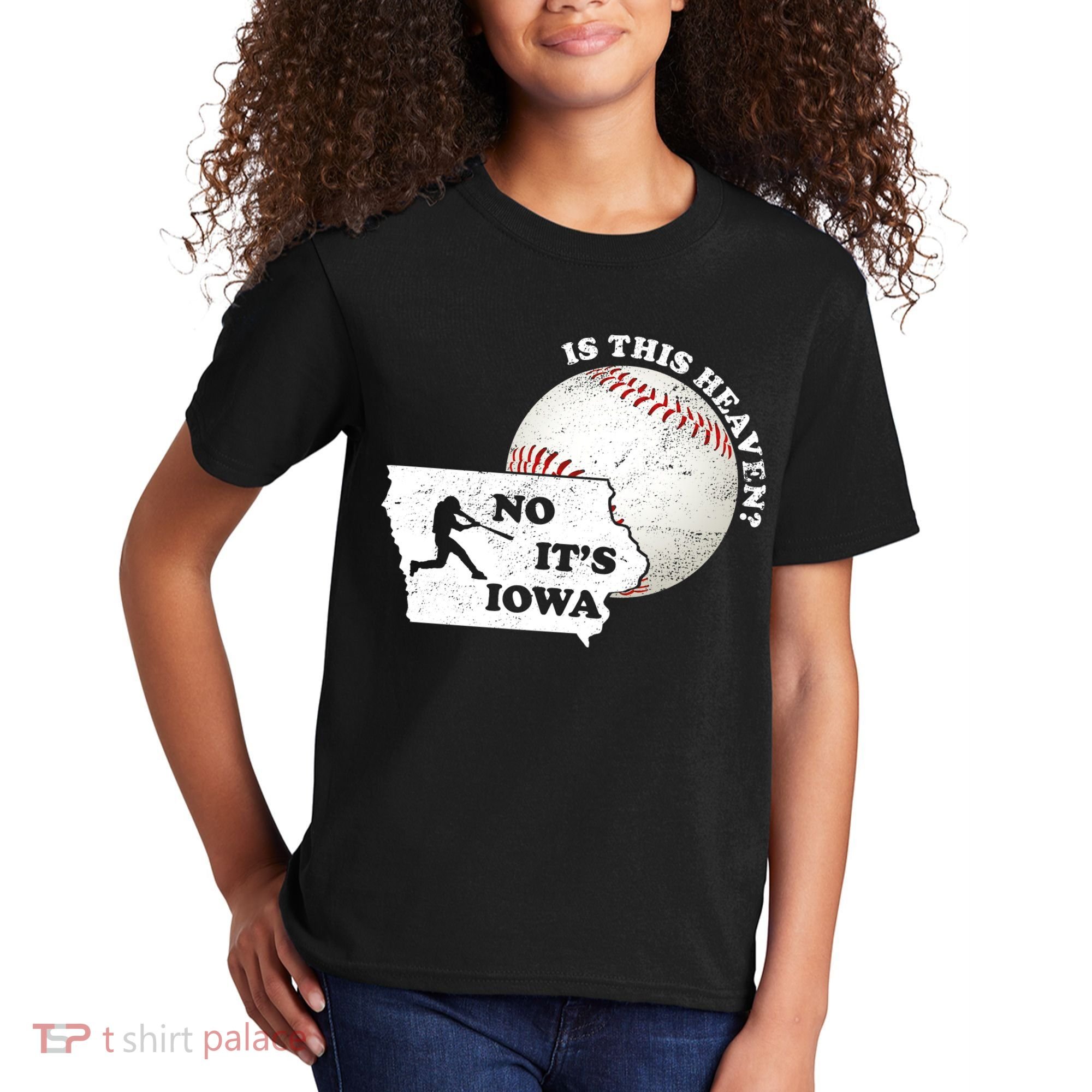 Is This Heaven? No It's Iowa Kids T-Shirt