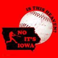 Is This Heaven? No It's Iowa Santa Hat thumb 1