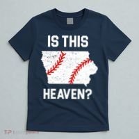 Is This Heaven Iowa Baseball Fan T-Shirt thumb 5