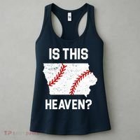 Is This Heaven Iowa Baseball Fan Women's Tank Top thumb 3