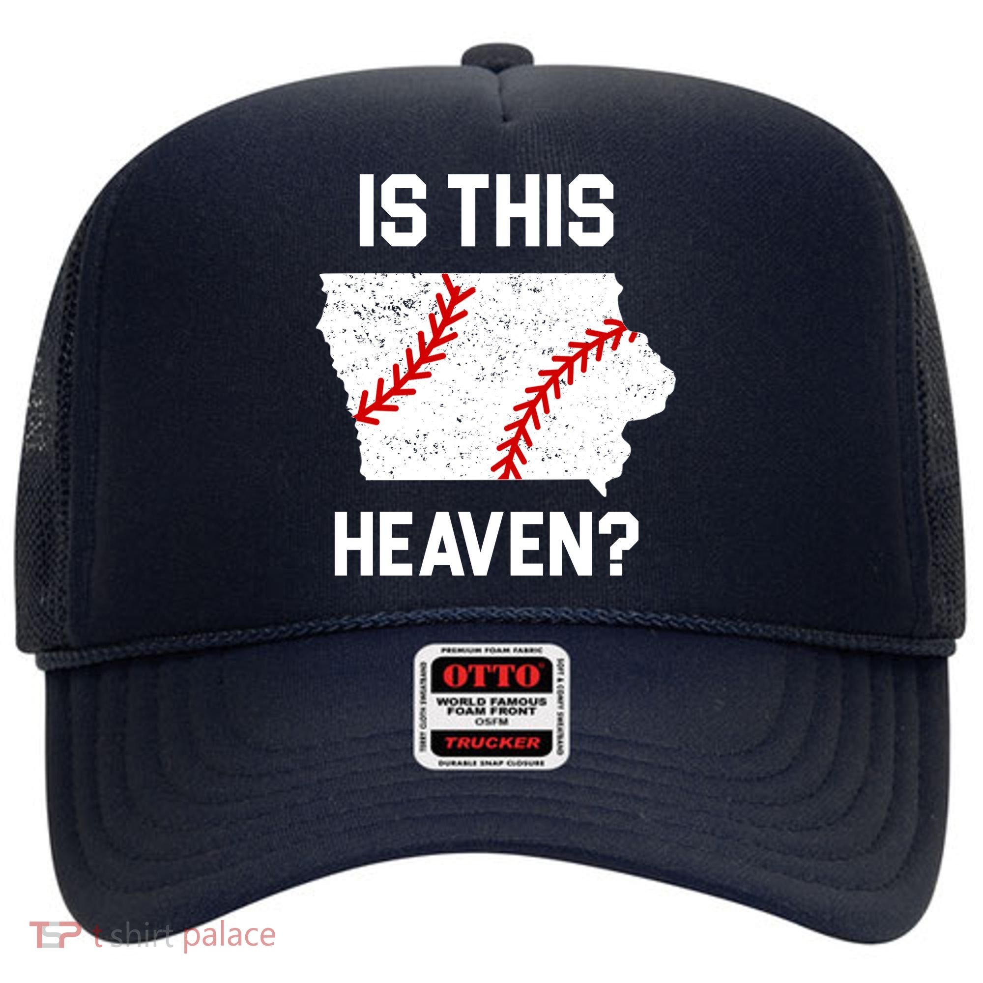 Is This Heaven Iowa Baseball Fan Hat