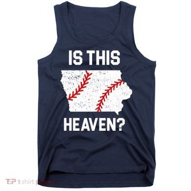 Is This Heaven Iowa Baseball Fan Tank Top