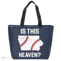Is This Heaven Iowa Baseball Fan Tote Bag thumb 0
