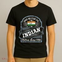 India T Have No Fear The Indian Is Here T-Shirt thumb 3