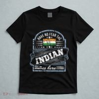 India T Have No Fear The Indian Is Here T-Shirt thumb 5
