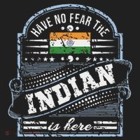 India T Have No Fear The Indian Is Here Beanie thumb 2