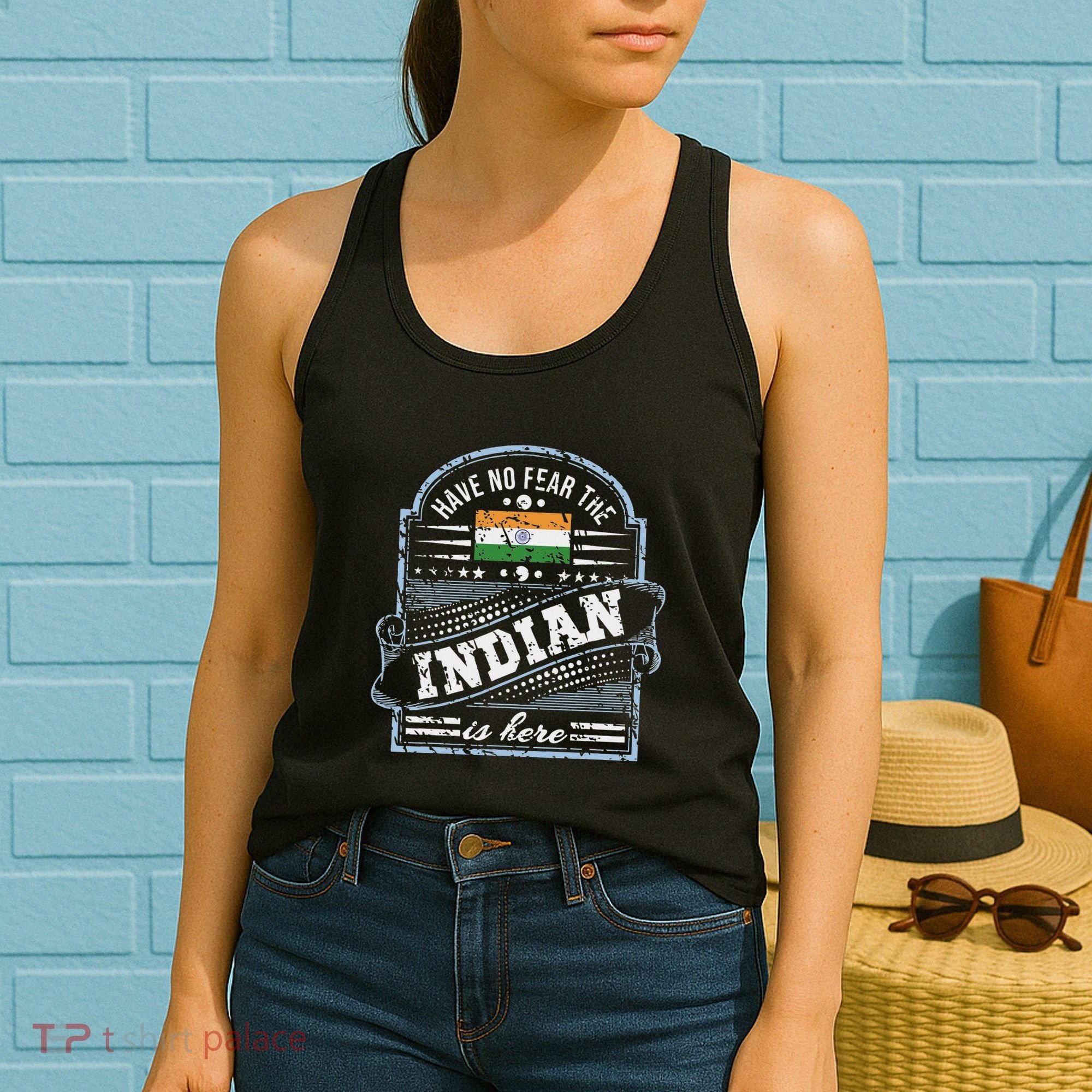 India T Have No Fear The Indian Is Here Women's Tank Top