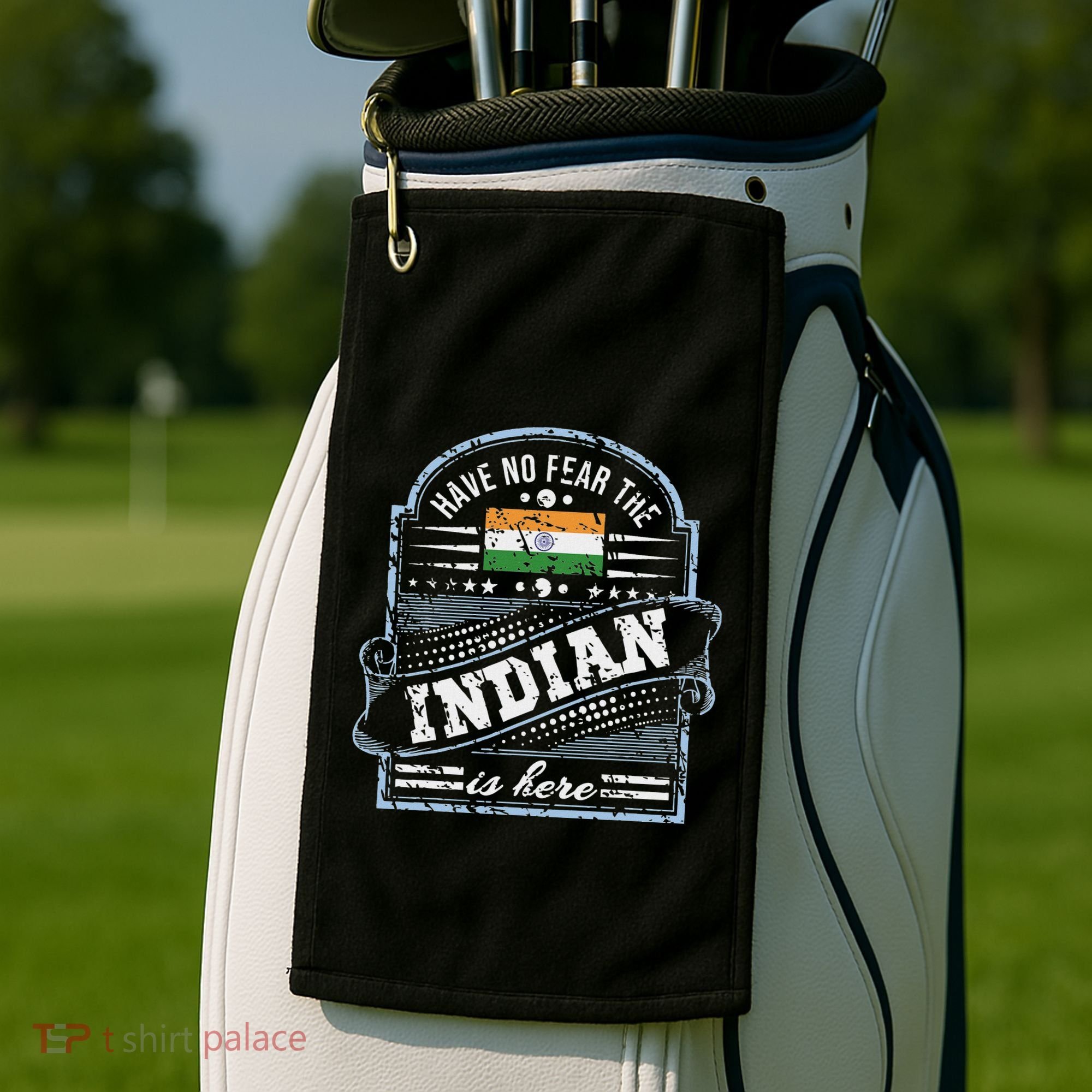 India T Have No Fear The Indian Is Here Golf Towel