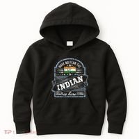 India T Have No Fear The Indian Is Here Kids Hoodie thumb 0