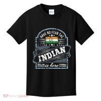 India T Have No Fear The Indian Is Here Kids T-Shirt thumb 0