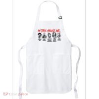 In This House We Horror Halloween Freddy Big Dream Myers Love Family C Apron thumb 0