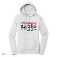 In This House We Horror Halloween Freddy Big Dream Myers Love Family C Women's Hoodie thumb 0