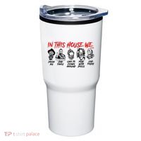 In This House We Horror Halloween Freddy Big Dream Myers Love Family C Tumbler thumb 0