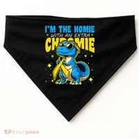 IM The Homie With Extra Chromie Down Syndrome Awareness USA-Made Doggie Bandana thumb 0