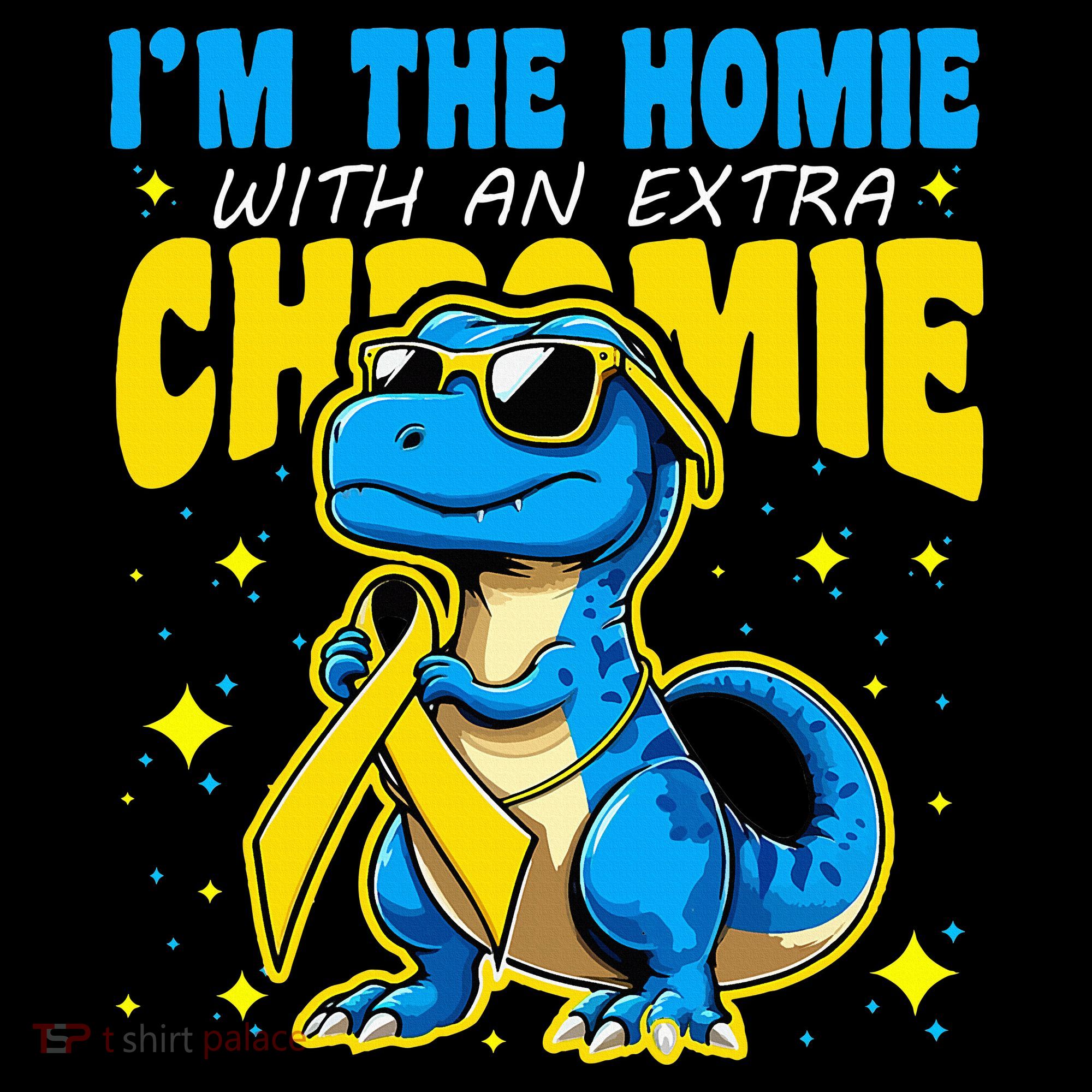 IM The Homie With Extra Chromie Down Syndrome Awareness Women's Hoodie