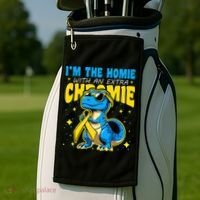 IM The Homie With Extra Chromie Down Syndrome Awareness Golf Towel thumb 2