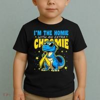IM The Homie With Extra Chromie Down Syndrome Awareness Toddler T-Shirt thumb 2