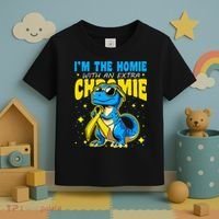 IM The Homie With Extra Chromie Down Syndrome Awareness Toddler T-Shirt thumb 3