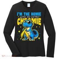 IM The Homie With Extra Chromie Down Syndrome Awareness Women's Long Sleeve Shirt thumb 0