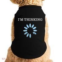 IM Thinking It Nerd Geeks Programmers Doggie Tank thumb 0