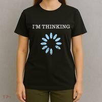 IM Thinking It Nerd Geeks Programmers T-Shirt thumb 4